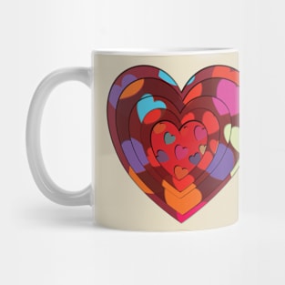 Hearts in hearts Mug